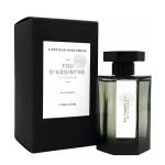 阿蒂仙香水Fou d'Absinthe 狂戀苦艾淡香精 EDP 100ml包裝瓶身特寫